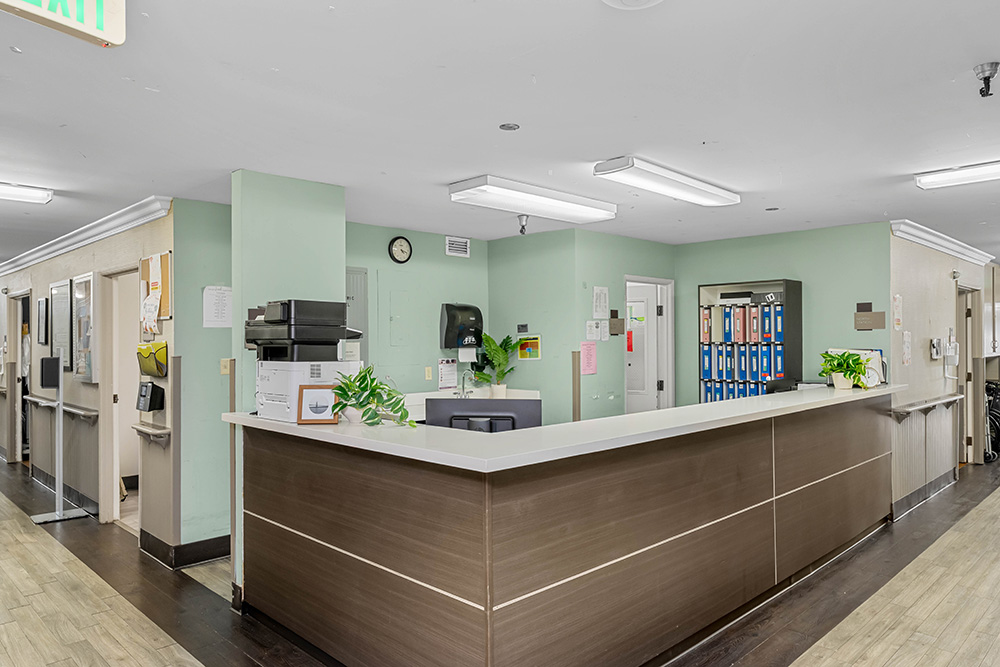 front desk