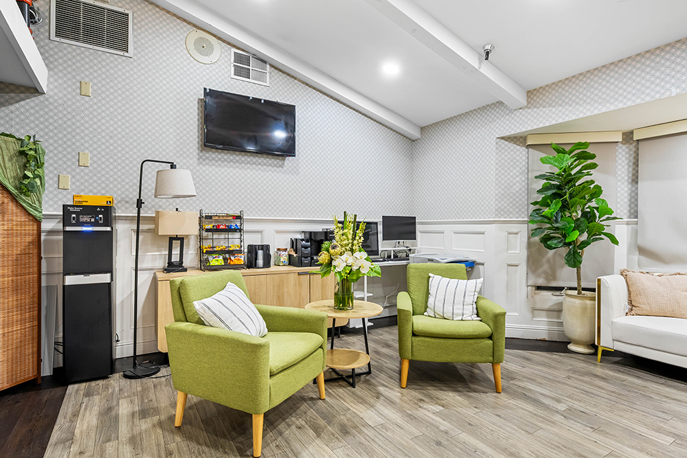 sitting area