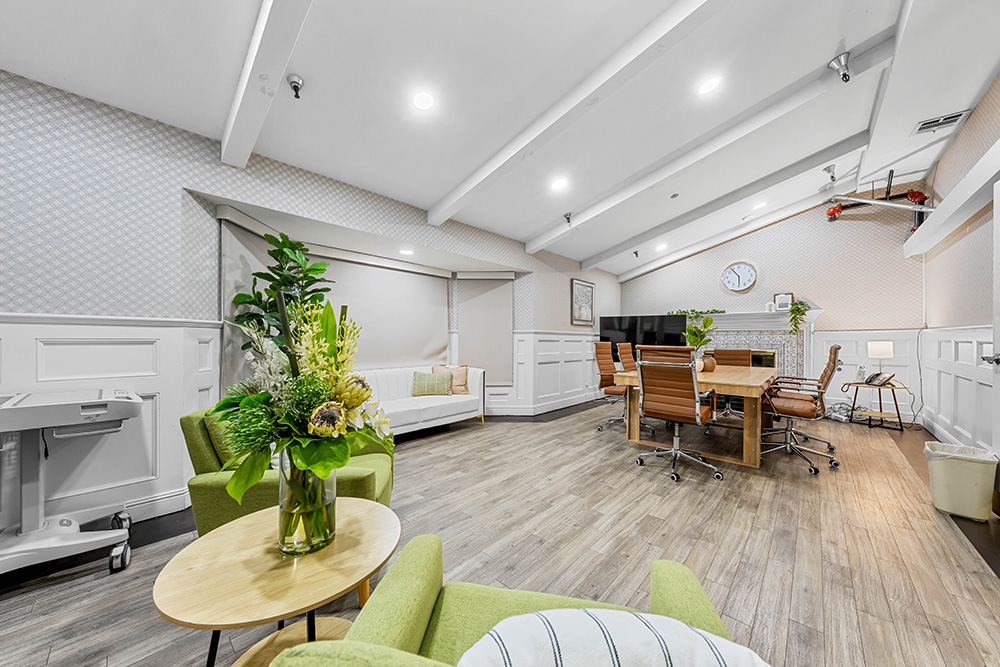 sitting area